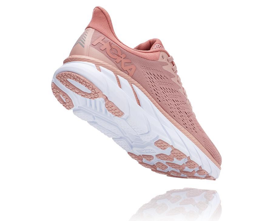 Chaussure Running Hoka One One Clifton 7 Femme - Rose - OBP-074213